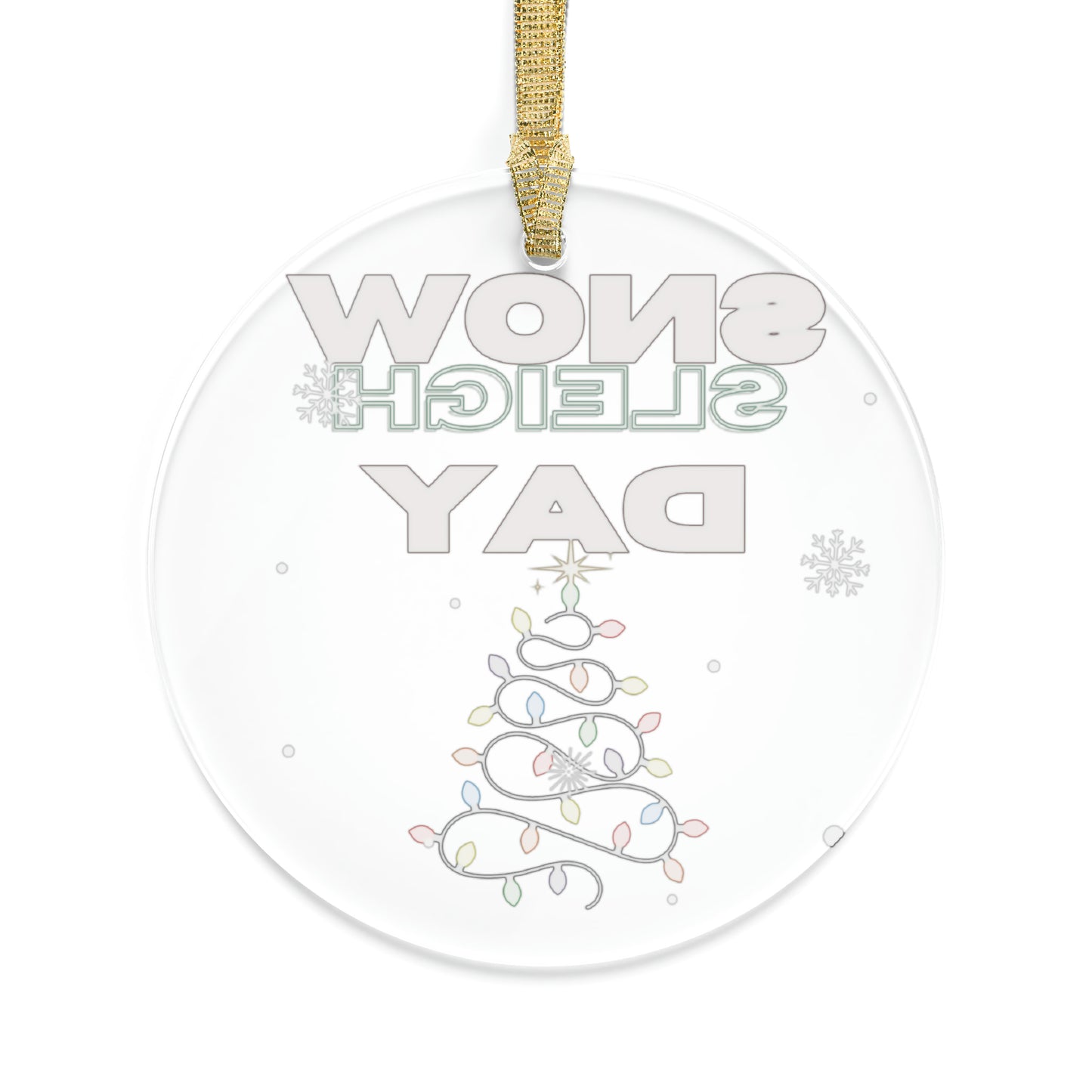 Snow Day | Acrylic Ornament