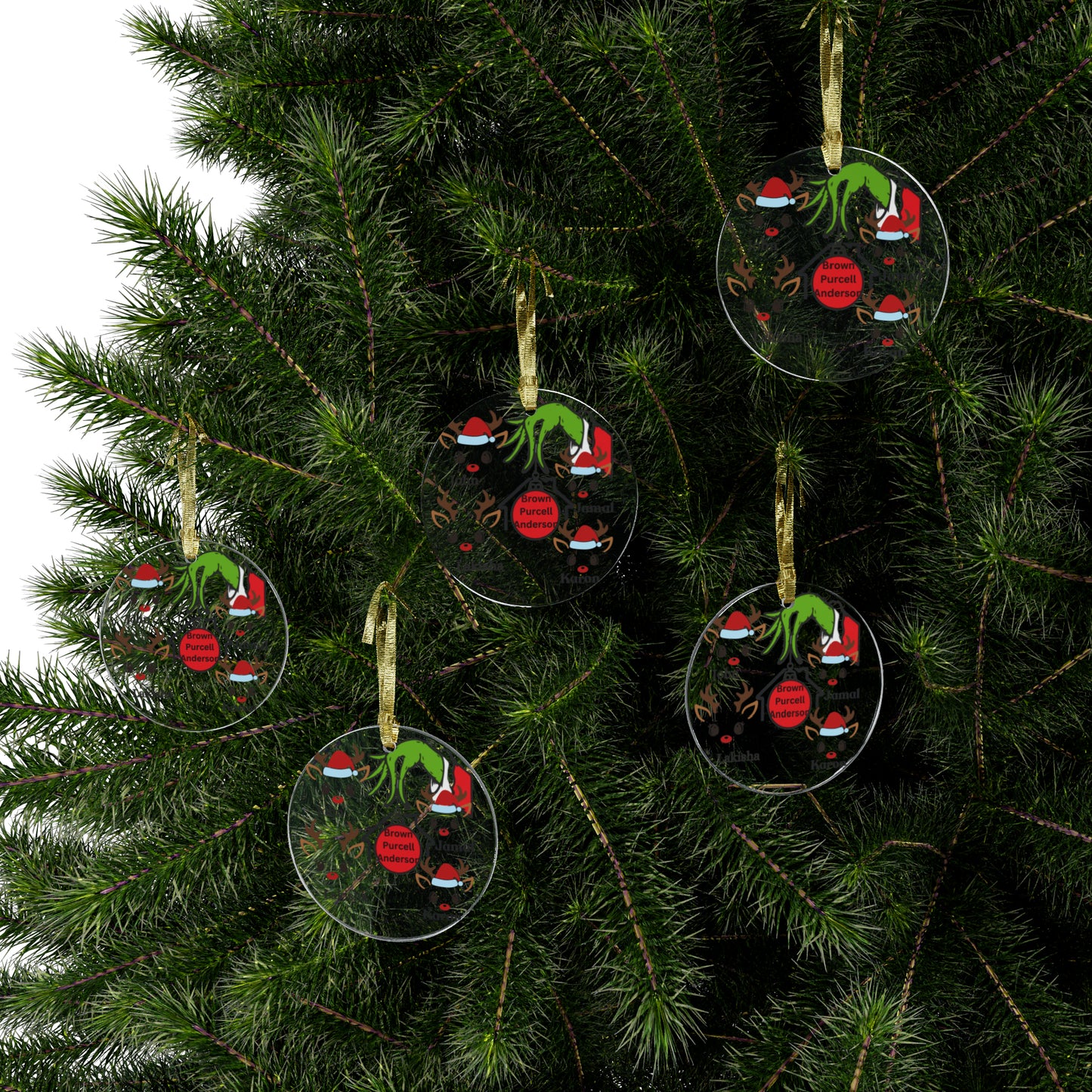 Kisha option 2 Acrylic Ornaments