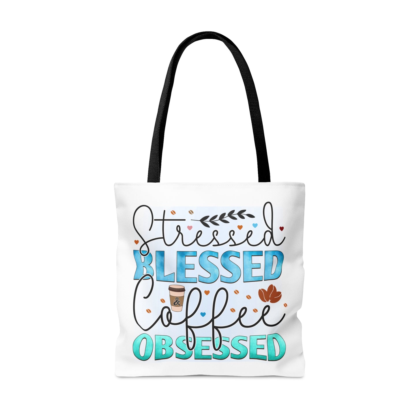 Stressed Blessed Coffee Obsessed - Tote Bag