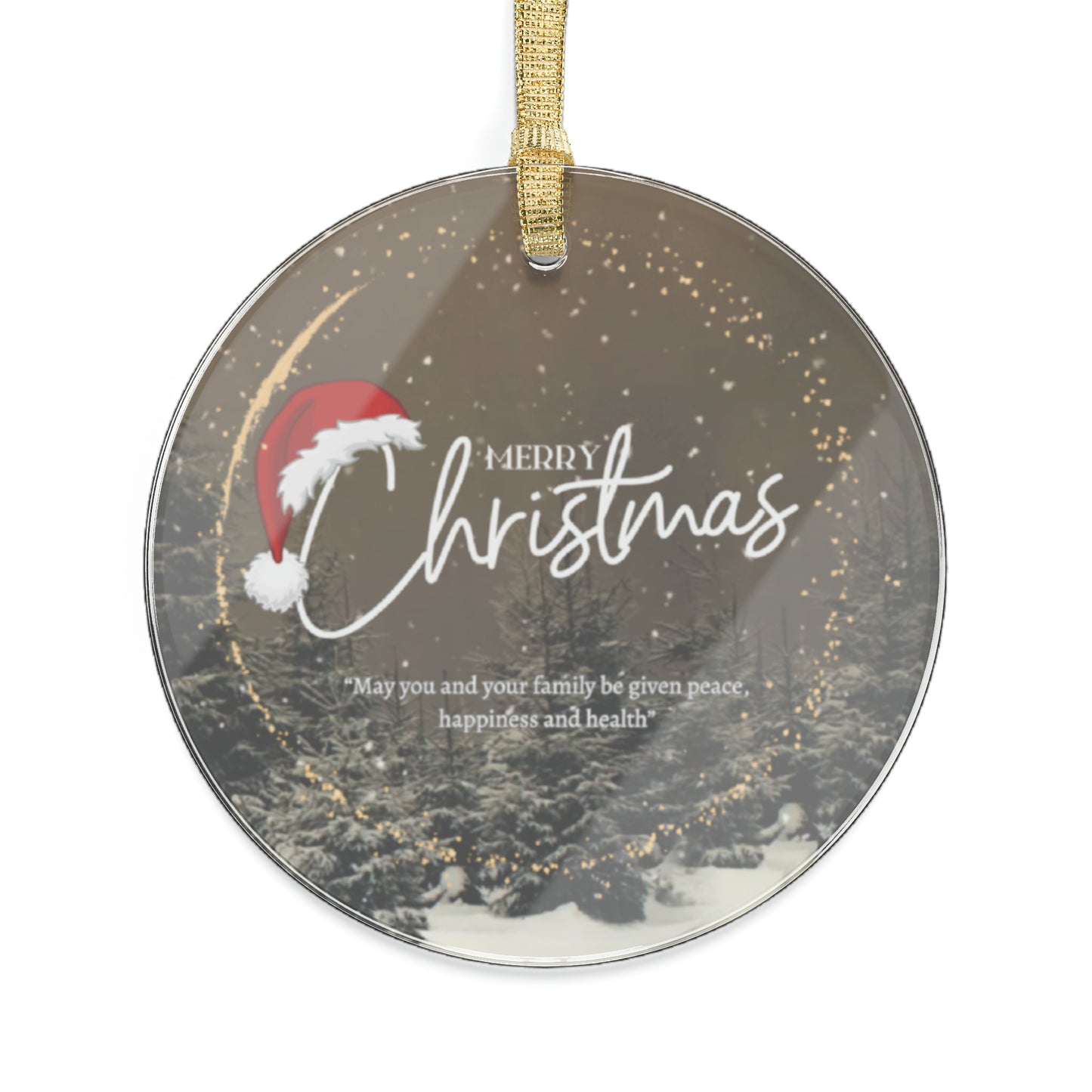 Christmas Magic Acrylic Ornaments