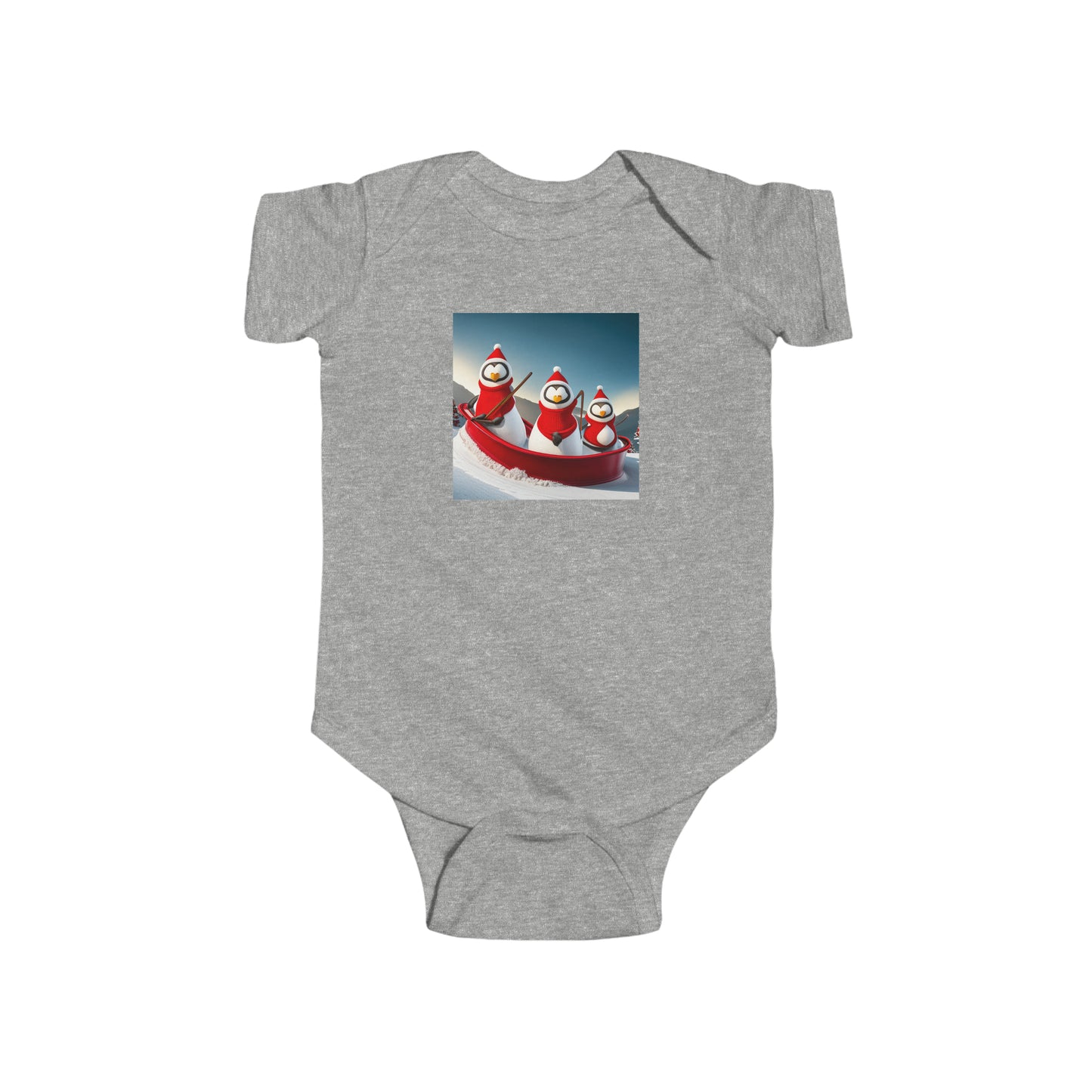 Penguin Fun Infant Fine | Jersey Bodysuit