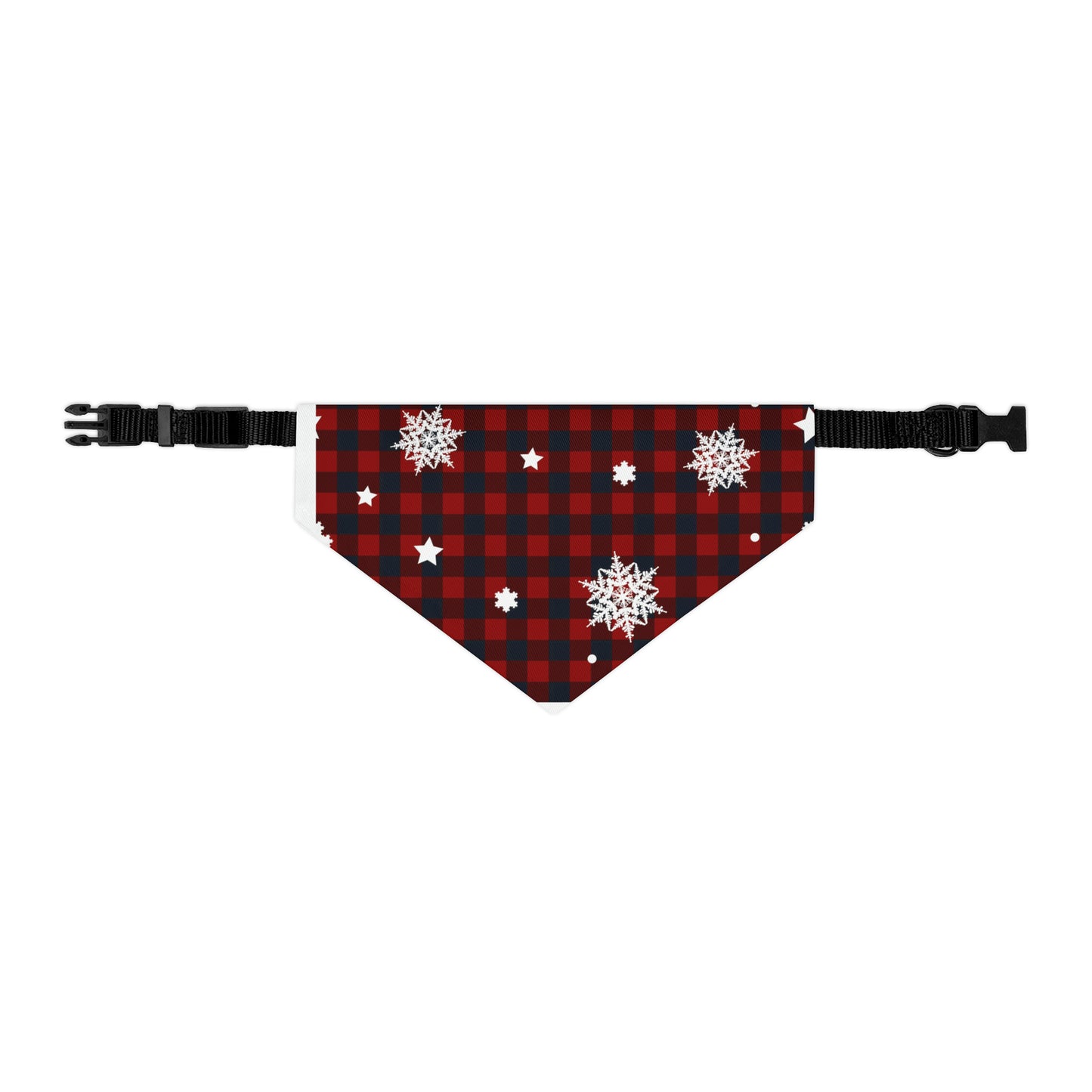 Holday Red and Black | Pet Bandana Collar