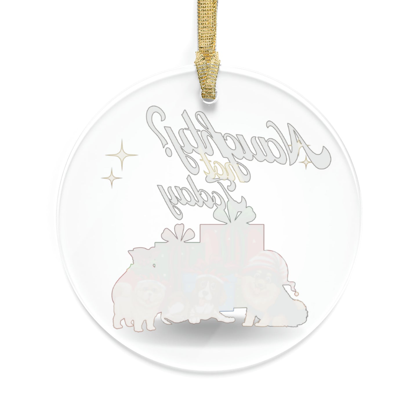 Naughty? Not Today Acrylic Ornaments