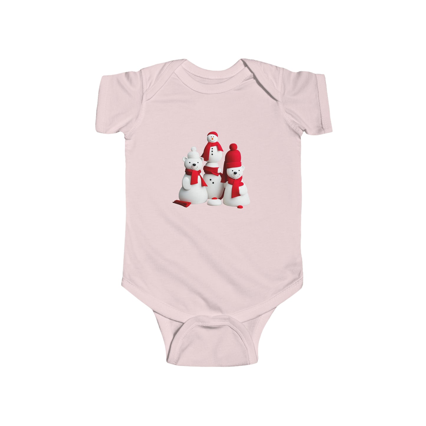 Polar bear festivities one piece | Infant Fine Jersey Bodysuit