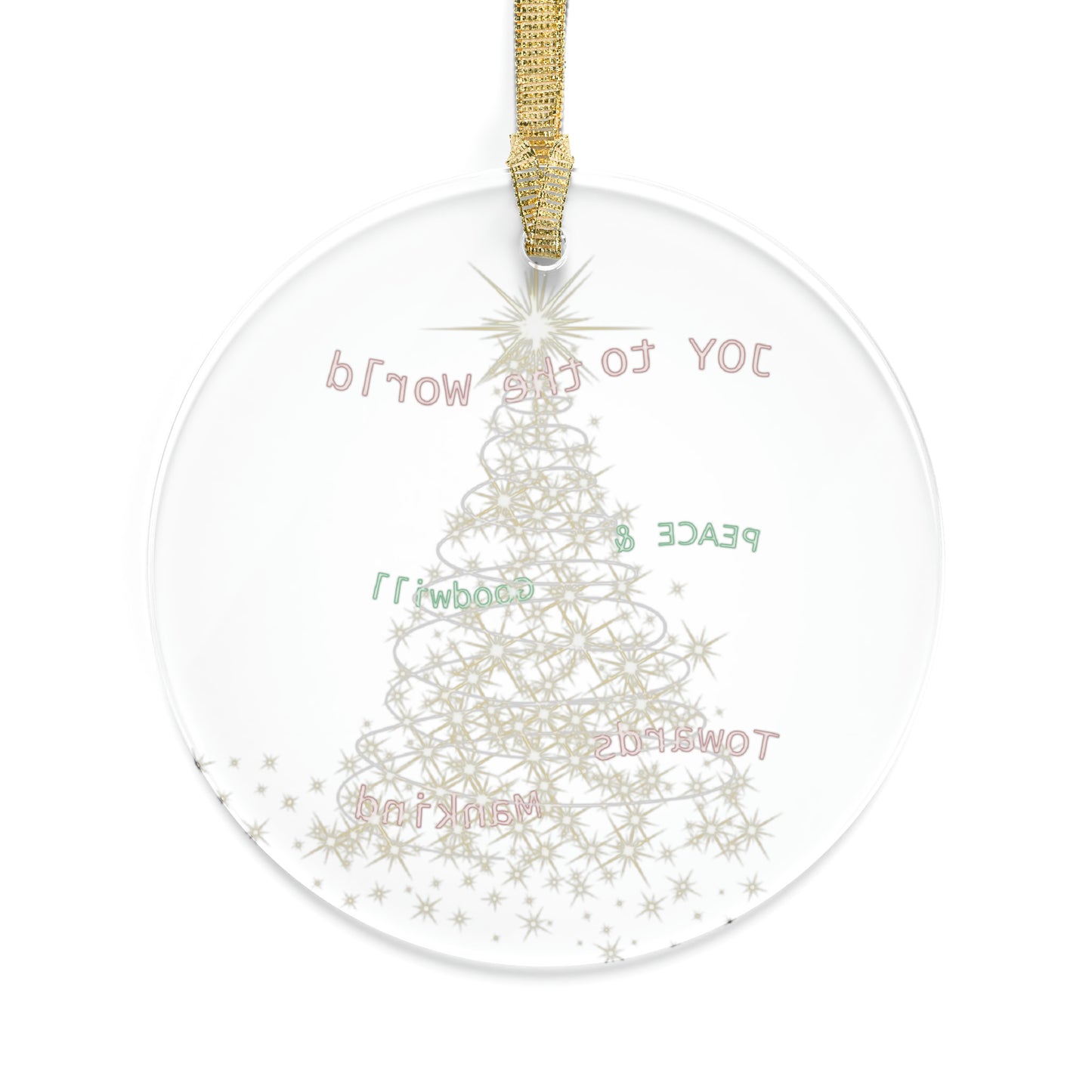 Joy to The World | Acrylic Ornament