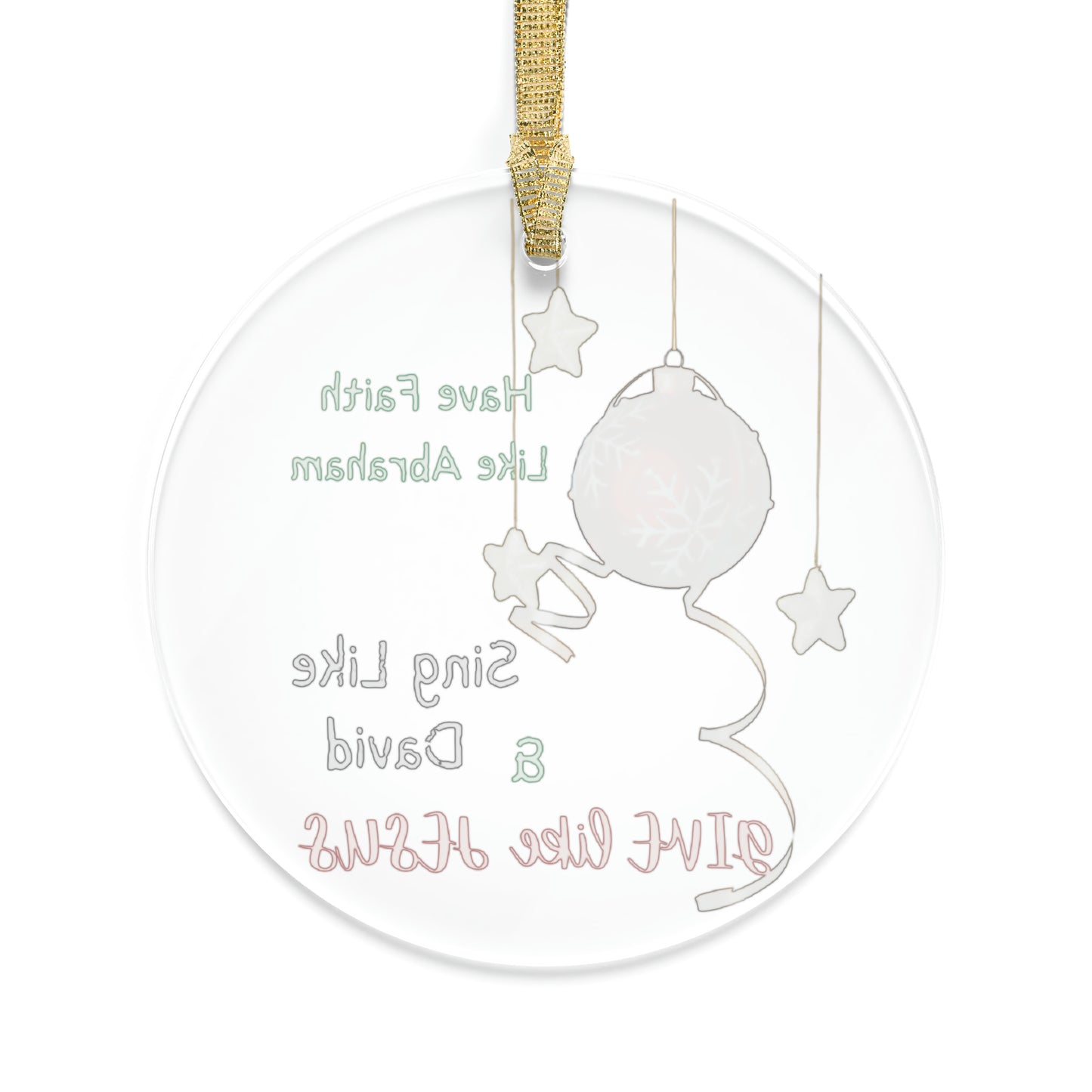 Reason for the Season - Acrylic Ornaments Collection