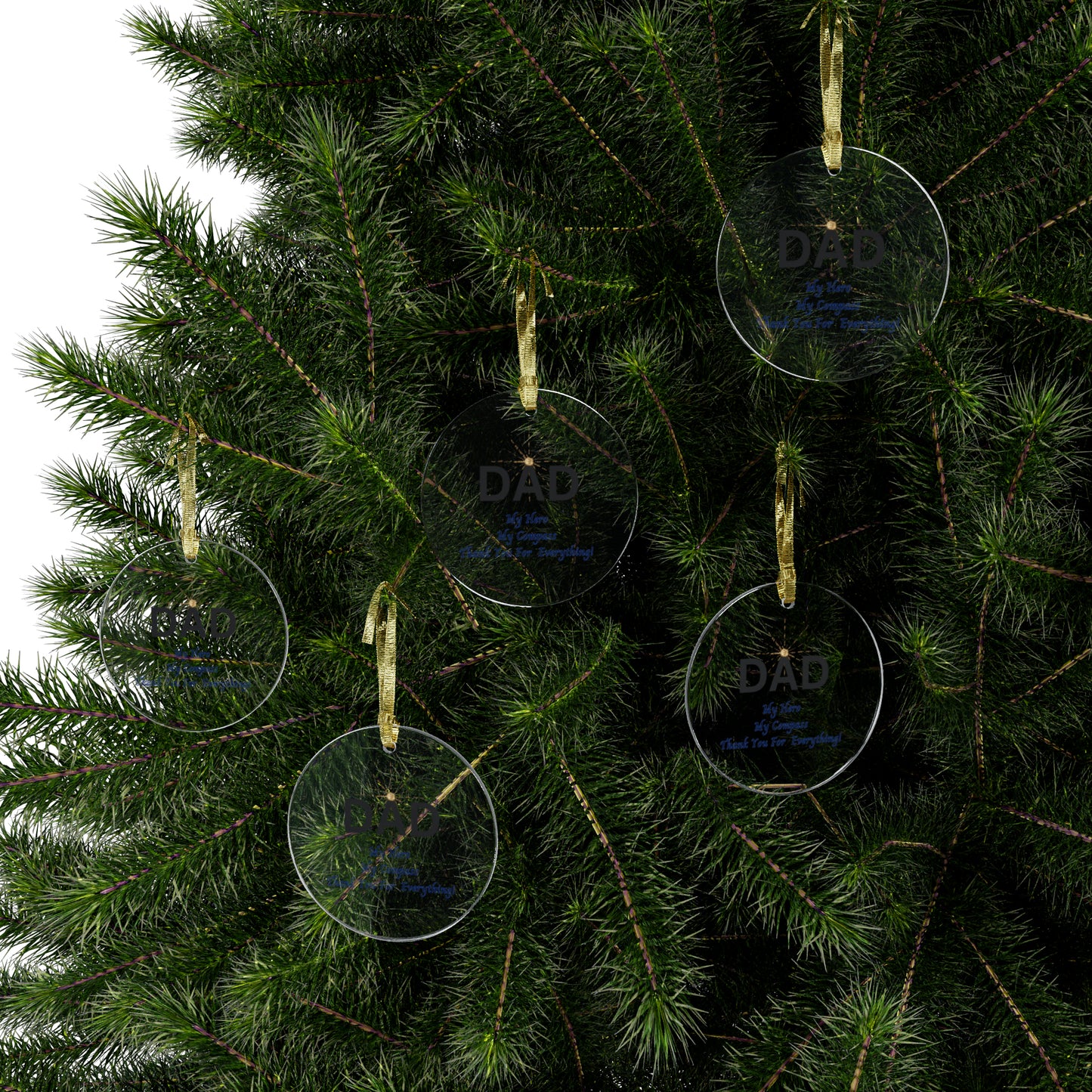 DAD | Acrylic Ornaments