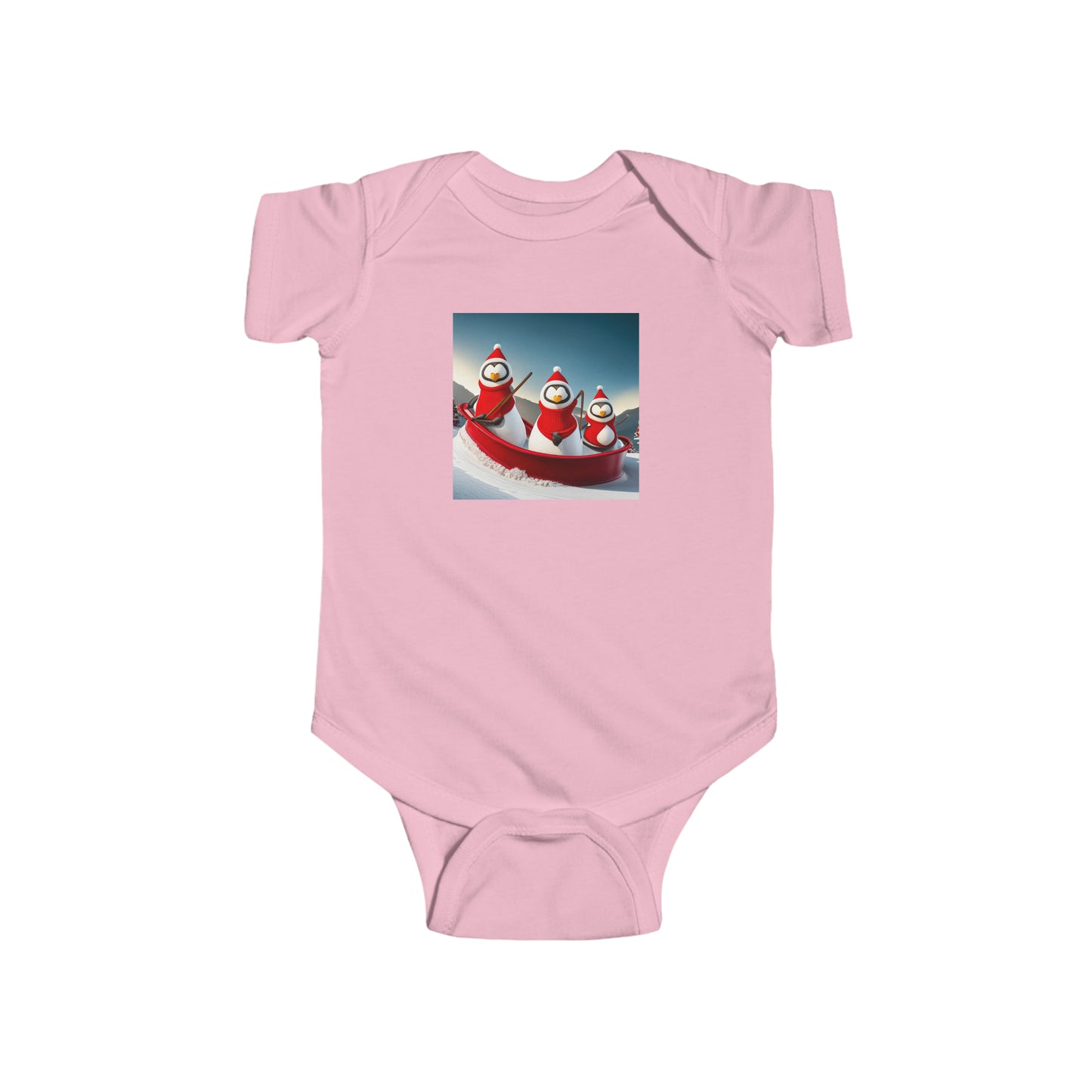 Penguin Fun Infant Fine | Jersey Bodysuit