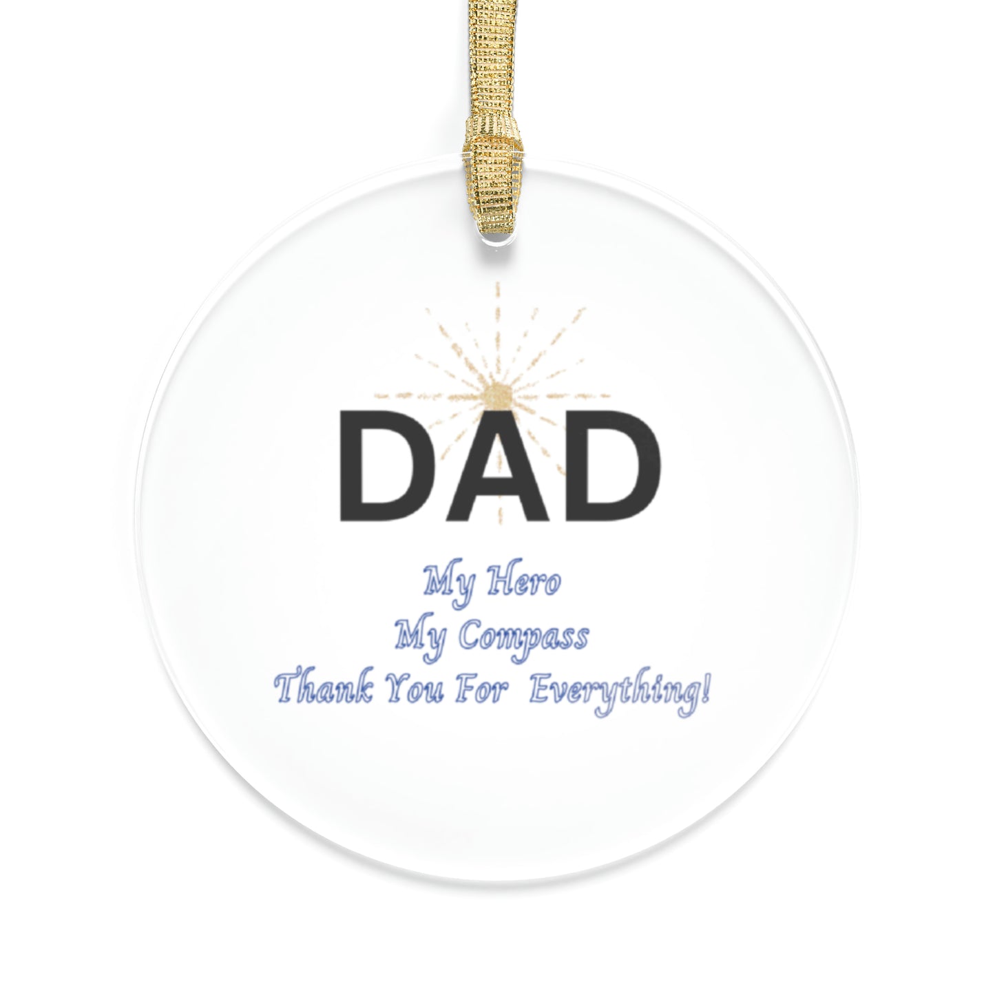 DAD | Acrylic Ornaments