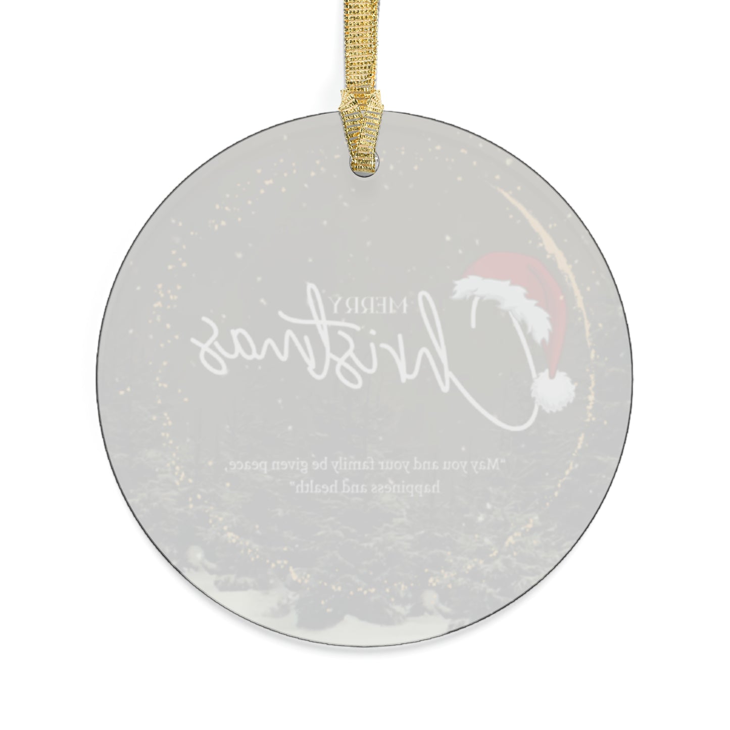 Christmas Magic Acrylic Ornaments