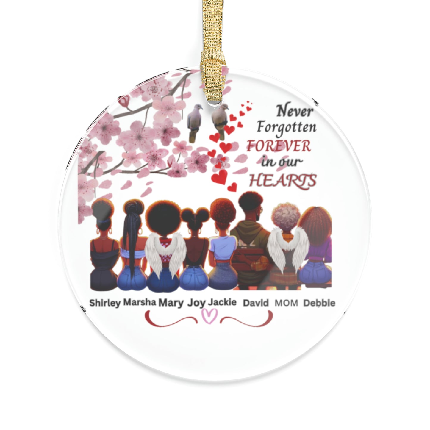 Debbies Final memorial Acrylic Ornaments