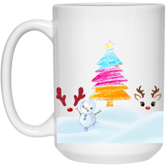 Winter Break A Child's vision | 15oz White Mug