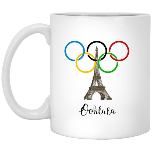 Ohh La La Oympics inspired Ooh La La - 11oz White Mug