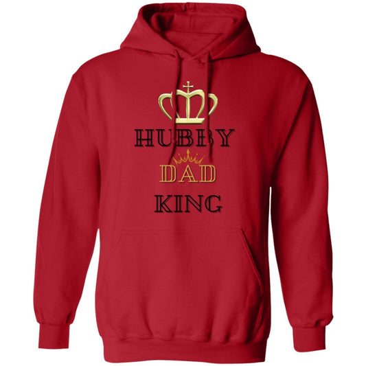 Matching Couples HUBBY DAD KING | Pullover Hoodie