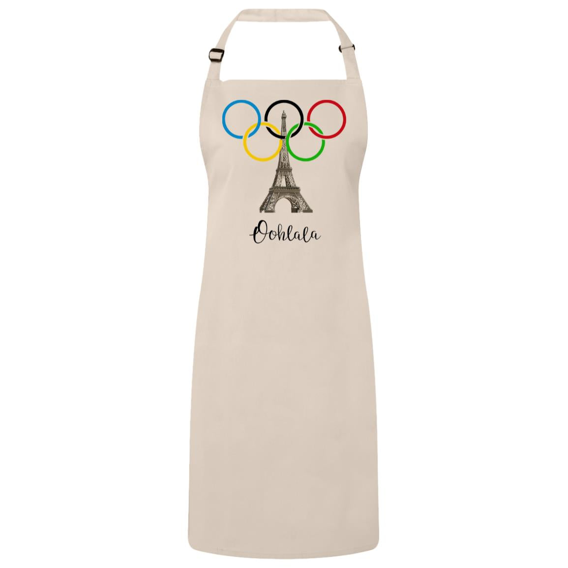 Ohh La La Eiffel Tower Unisex Bib Apron