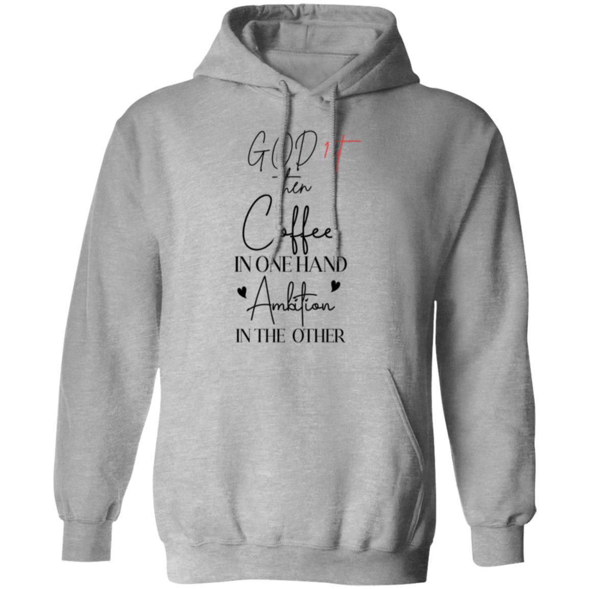 GOD  First | Pullover Hoodie