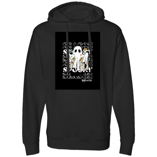 Spooky on black  Midweight Hooded Sweatshirt