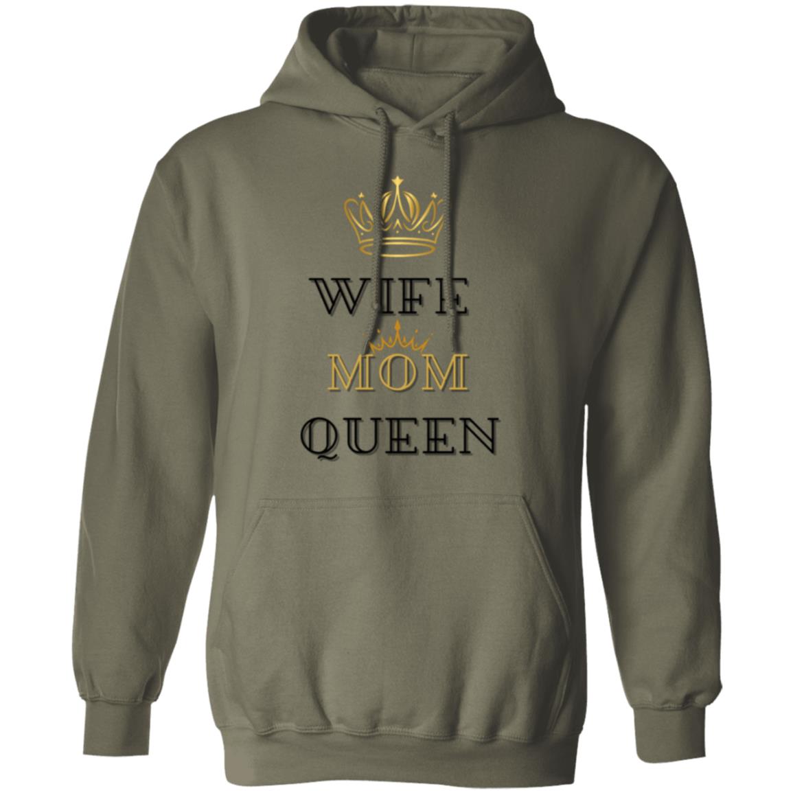 Matching Couples WIFE MOM | Pullover Hoodie