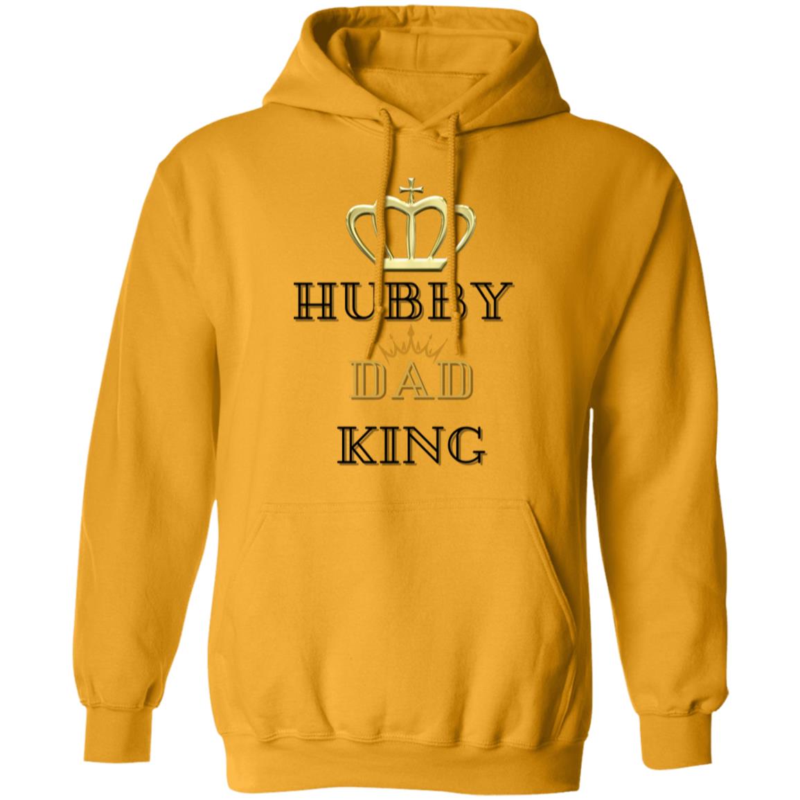 Matching Couples HUBBY DAD KING | Pullover Hoodie