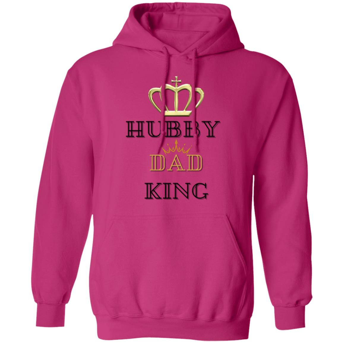 Matching Couples HUBBY DAD KING | Pullover Hoodie