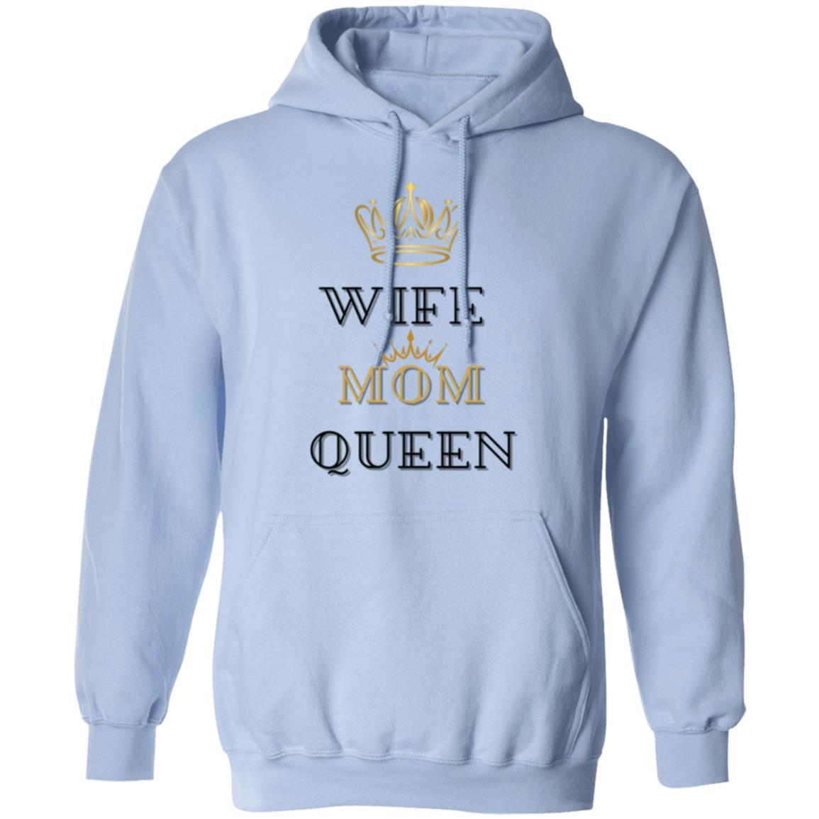 Matching Couples WIFE MOM | Pullover Hoodie