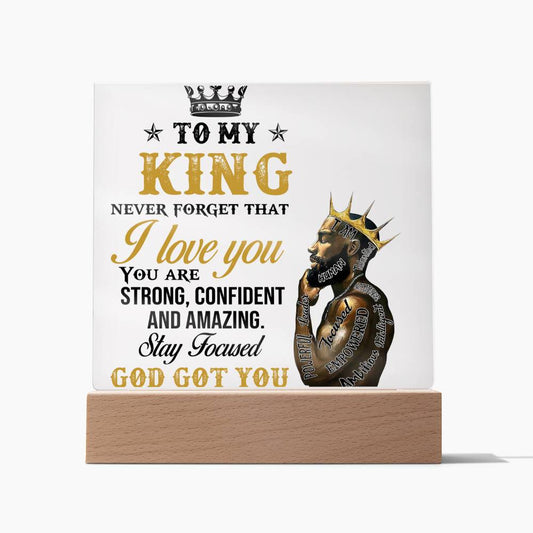 TO MY KING