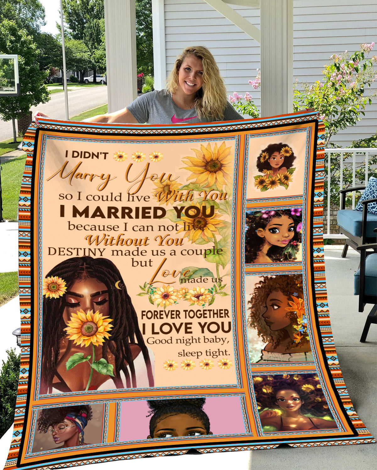 Destiny made us a couple | Premium Sherpa Blanket 50x60